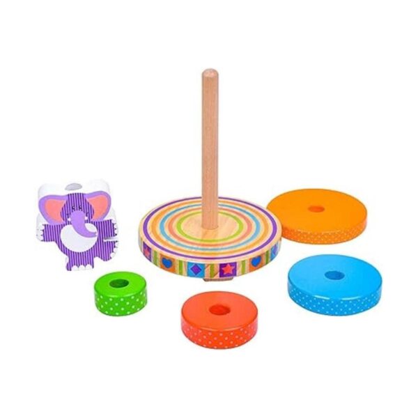 Melissa Doug First Play Apilador mecedora 6 piezas_4