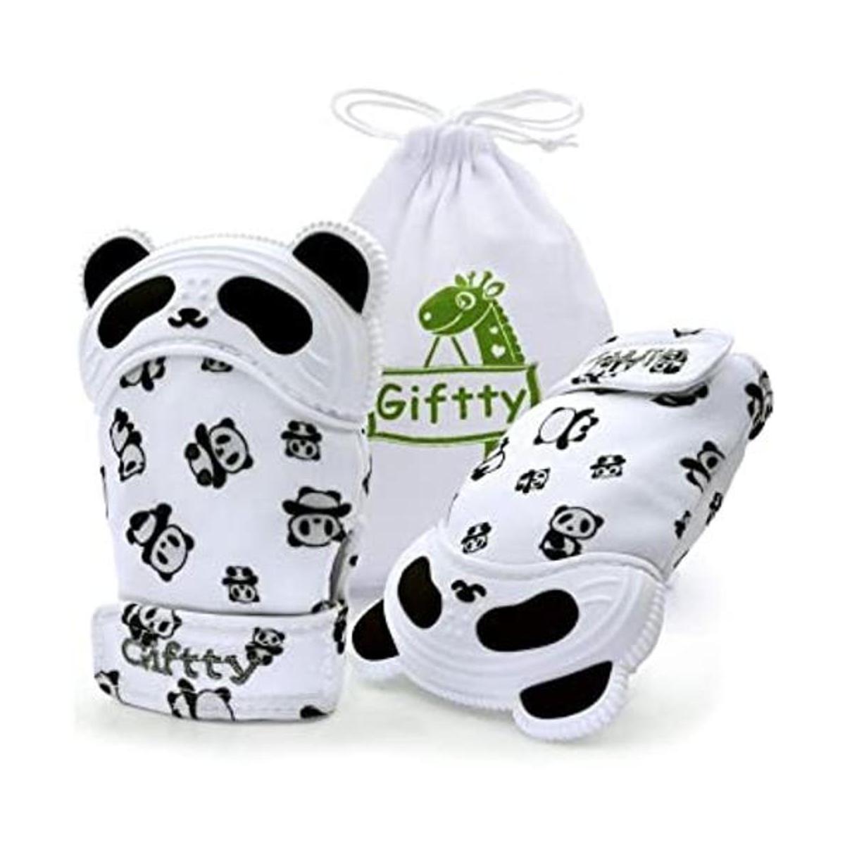 Manoplas para dentición de bebé de Giftty mordedor