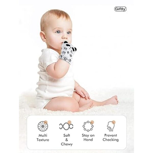 Manoplas para dentición de bebé de Giftty mordedor_2