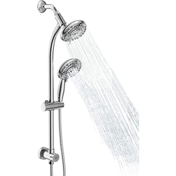 Egretshower Combo de cabezal de ducha de mano y ducha de_1