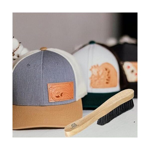 Atzi Hats Fedora Cepillo quitapelusas para sombreros de