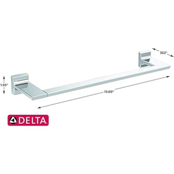 DELTA Pivotal 79918 Toallero 18.0 in color cromado_4