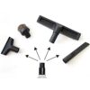 EZ SPARES Kit de cepillos de caballo de repuesto universal
