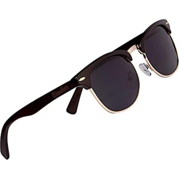 WOODIES Lentes de sol polarizados de madera de ébano de_1