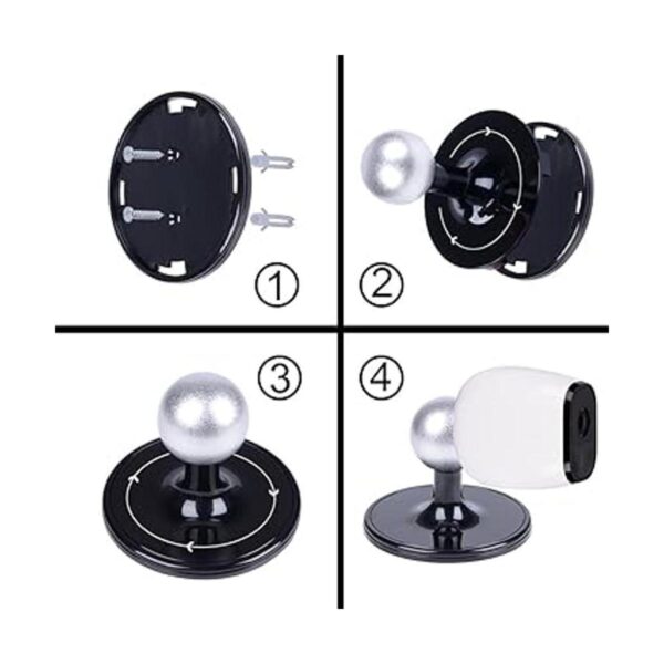 Haoyou Dropcessories Soporte de techo para Arlo Pro Arlo