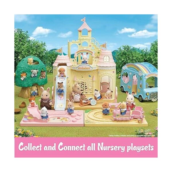 Calico Critters Casa del árbol del bebé verde_5