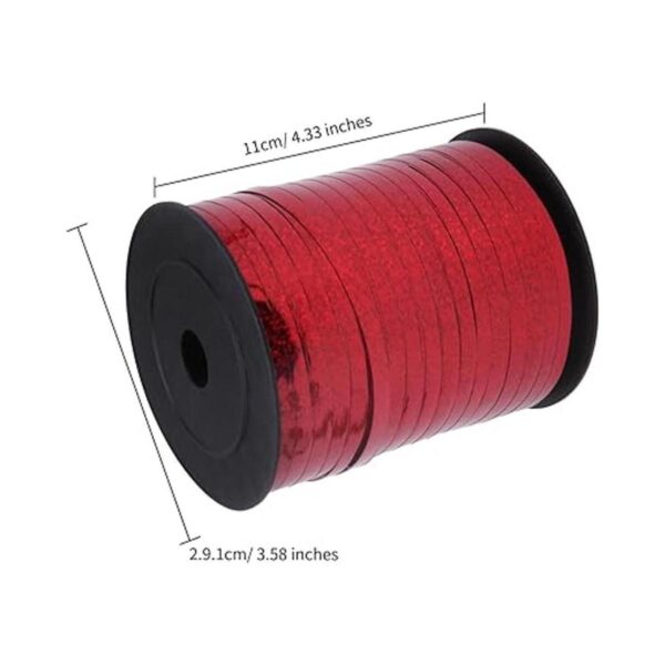 Senkary Cinta de rizado de 0.197 in de ancho 500 yardas