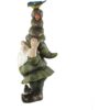 Ivy Home Estatuilla de gnomo con piedras