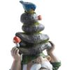 Ivy Home Estatuilla de gnomo con piedras