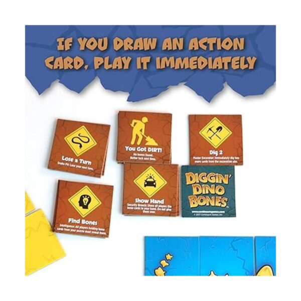 Continuum Games Digging Dino Huesos Juego de mesa niños_5