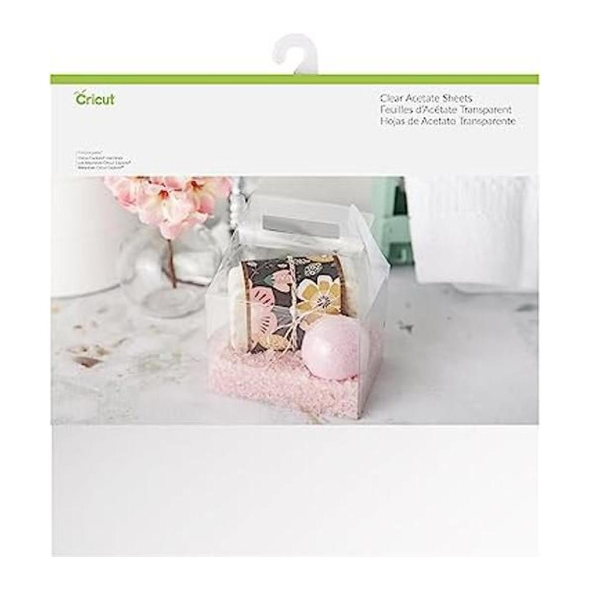Cricut Hojas de acetato paquete de 6 12 x 12