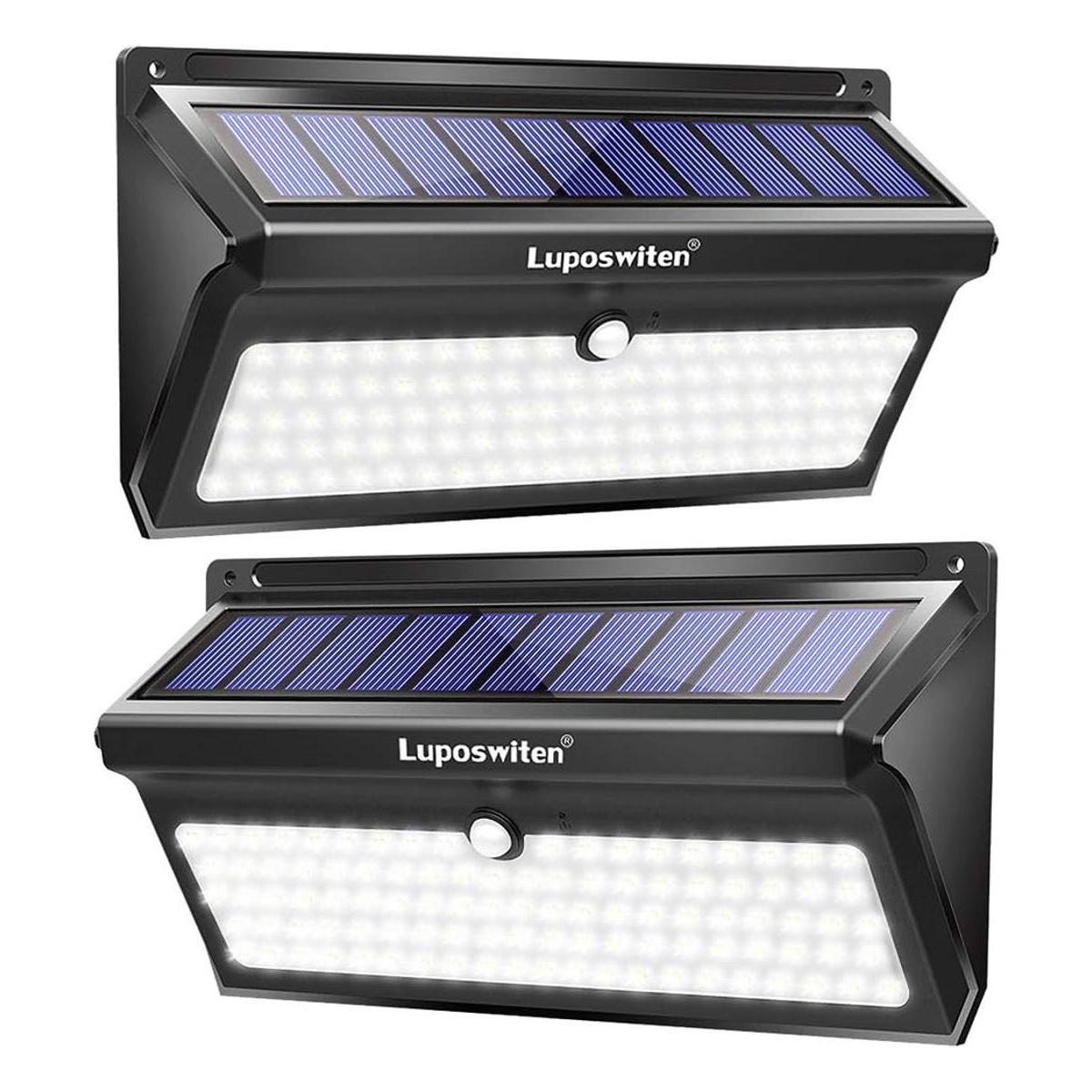 Luposwiten 100 luces solares LED para exteriores 2000