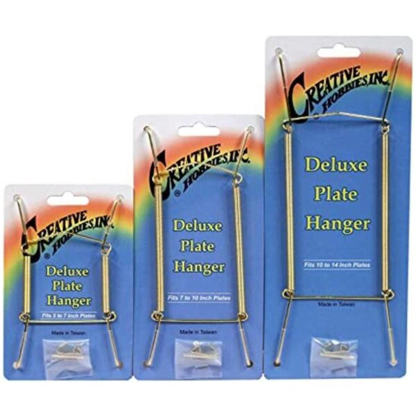 Hangerworld Juego de 3 perchas para colgar platos de 5 a_1