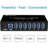 GEKRY Hub USB 3.0 concentrador de datos USB caja de_4