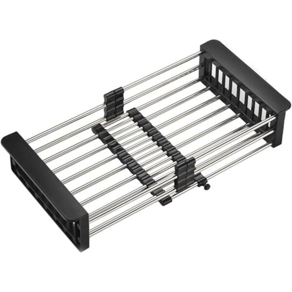 GICASA Bandeja de drenaje ajustable de acero inoxidable