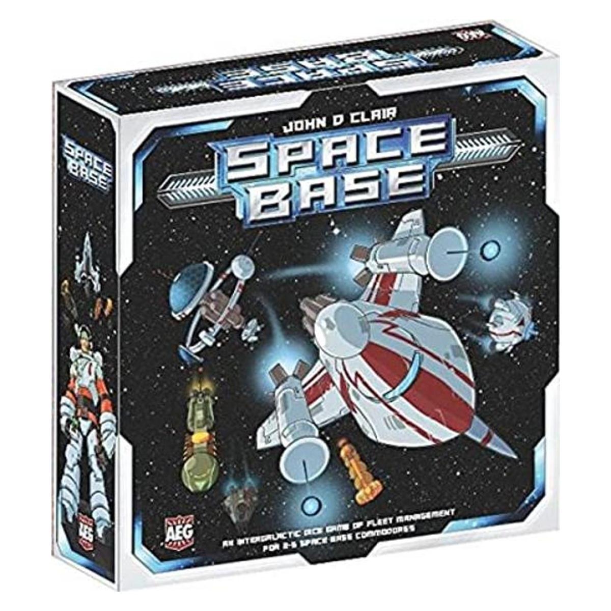 Base espacial juego de mesa juego de dados construye el