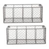 DII Chicken Wire Collection Cestas de pared vintage de_1