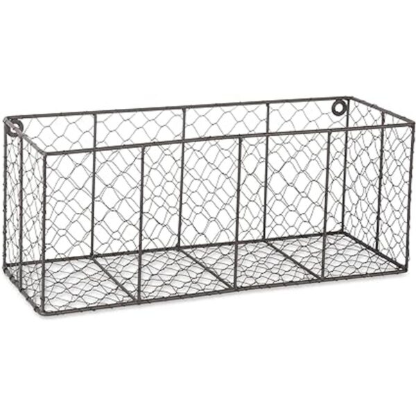DII Chicken Wire Collection Cestas de pared vintage de_2