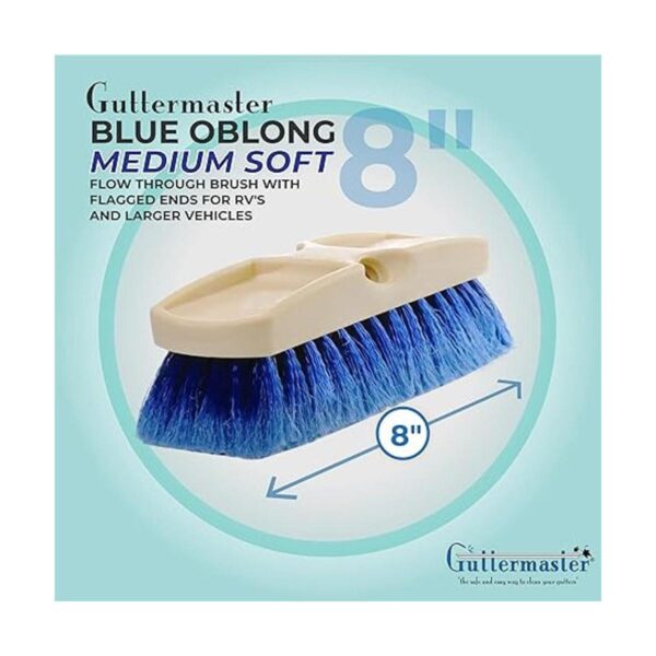 Guttermaster Blue Cepillo oblongo de flujo medio suave de_2