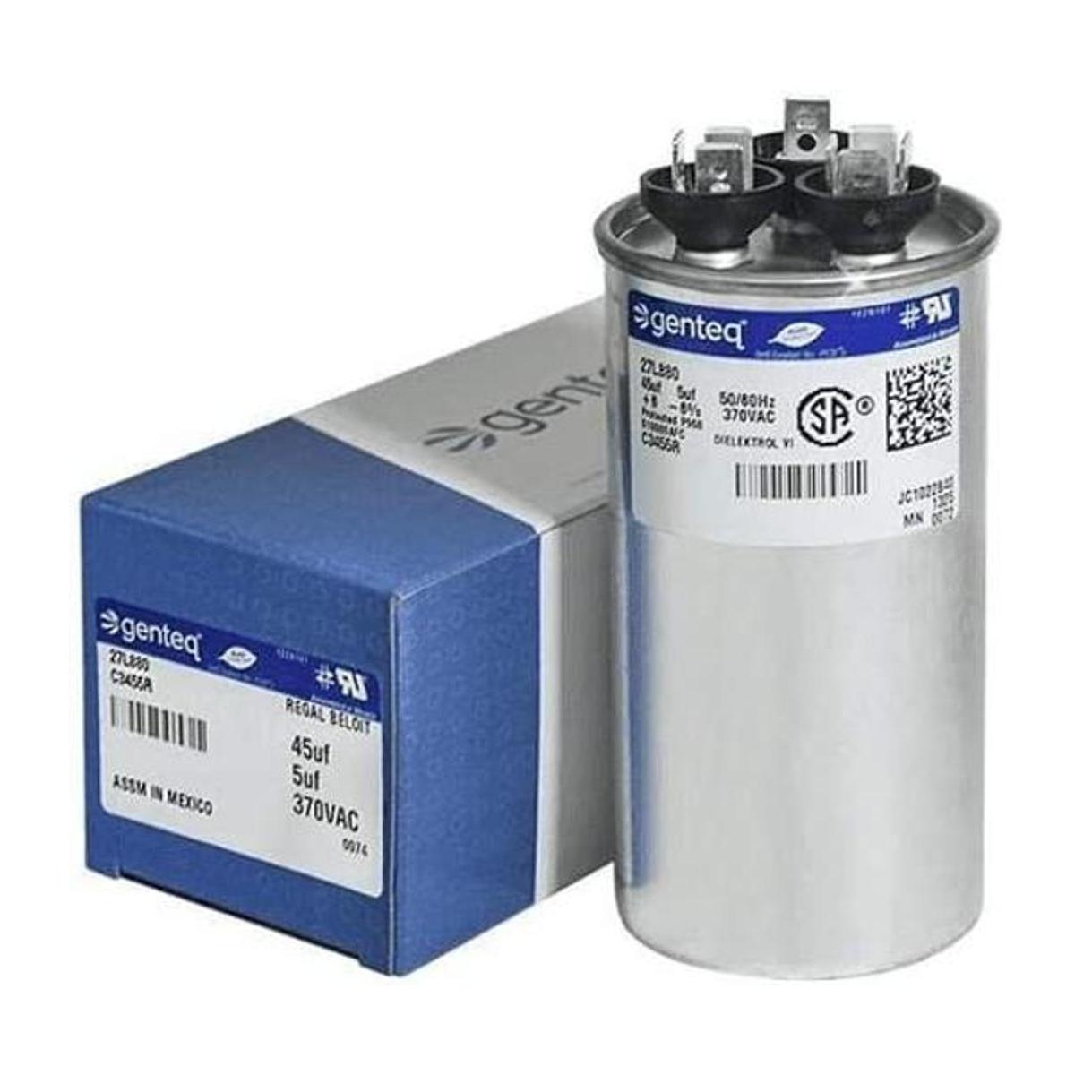 GE genteq Ronda Condensador 45 5 UF MFD 370 V 97 F9895 z97