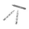 JGFinds Colgantes de mensaje de fe de Blessed Love en tono
