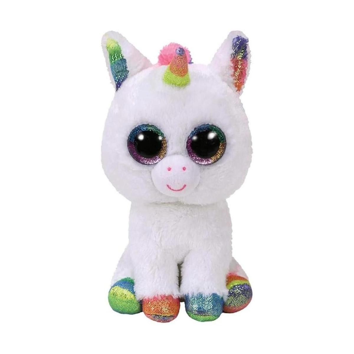 Ty Beanie Boos PIXY Unicornio blanco