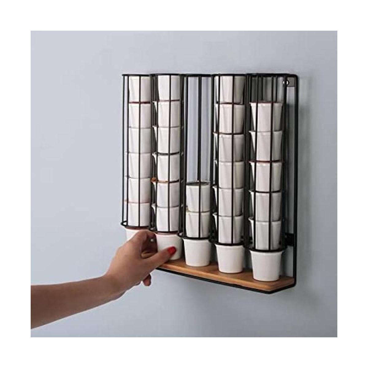 JackCubeDesign Soporte para cápsulas de café para montaje