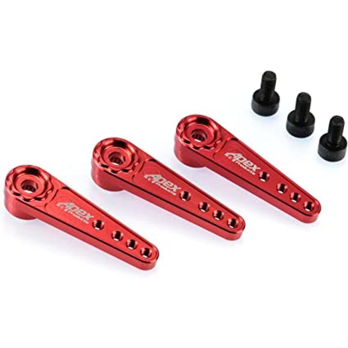 Apex RC Productos Rojo 25T FutabaSAVOX aluminio Servo