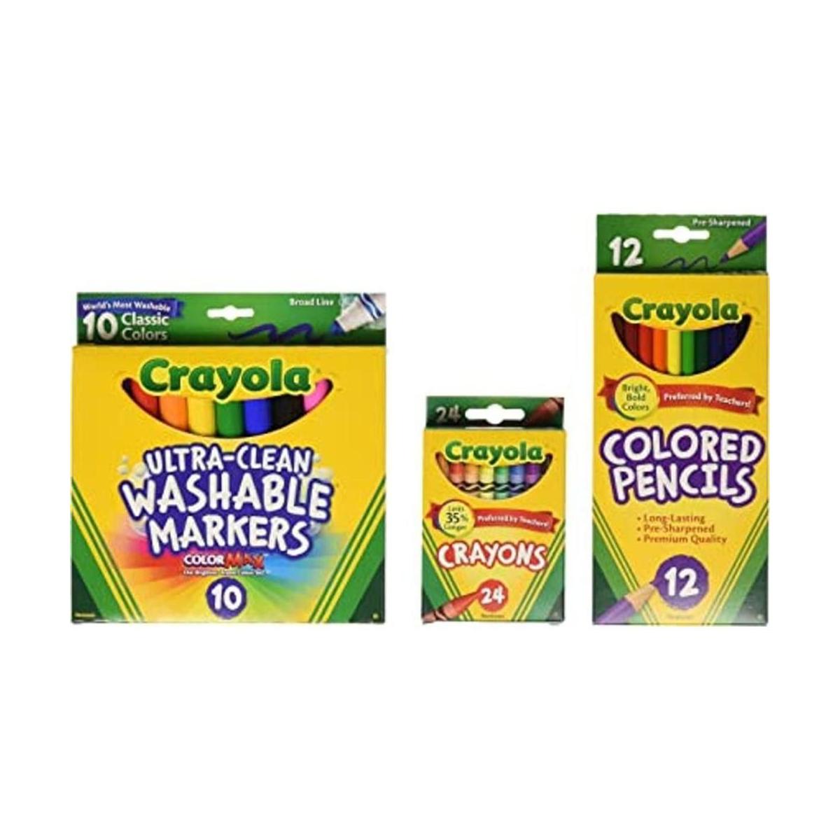 Crayola Core Paquete para regreso a clases Grados 35