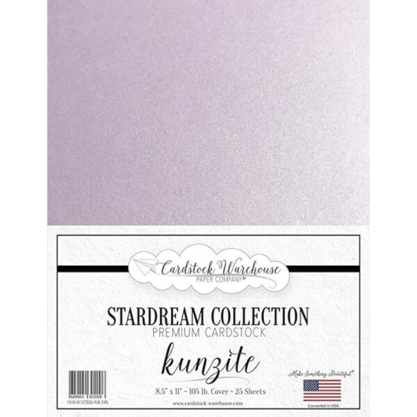 Kunzite stardream metálico Cardstock 8.5 x 11 Premium_2