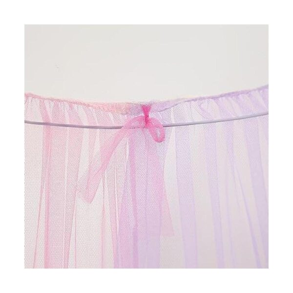 Toldo de cama arcoíris con luces para niñas toldo para