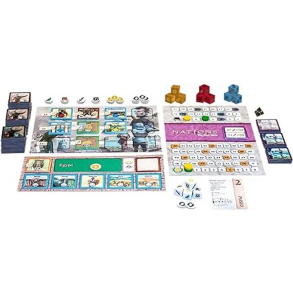 Stronghold Games Naciones los dados tablero de juego_4