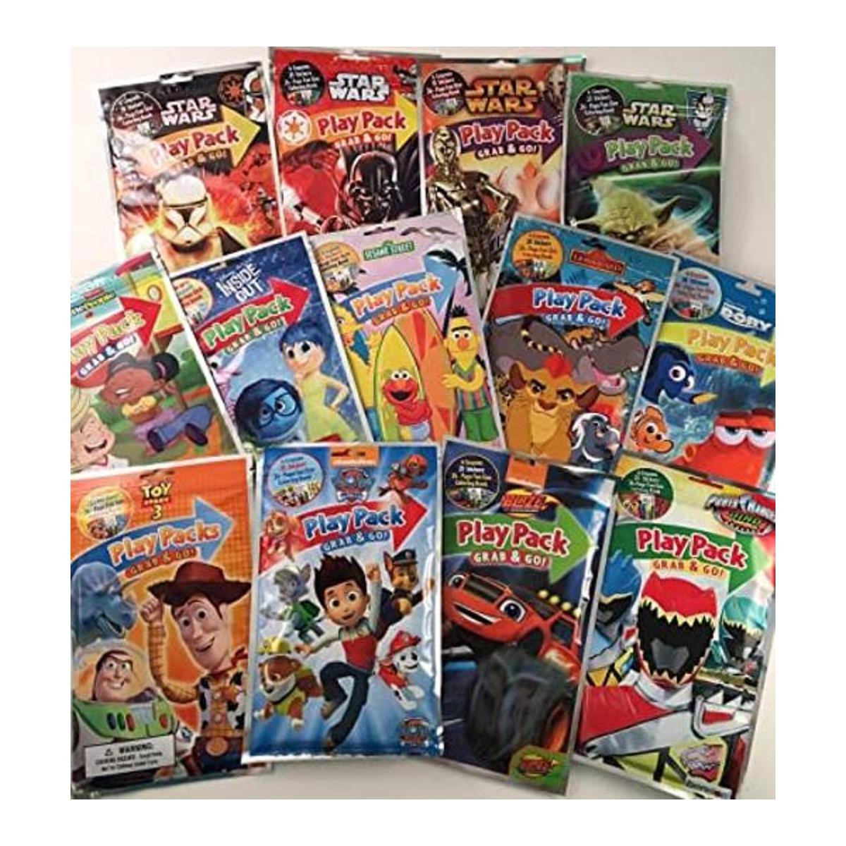 Juego de juego Grab and Go surtido para niños 8 paquetes