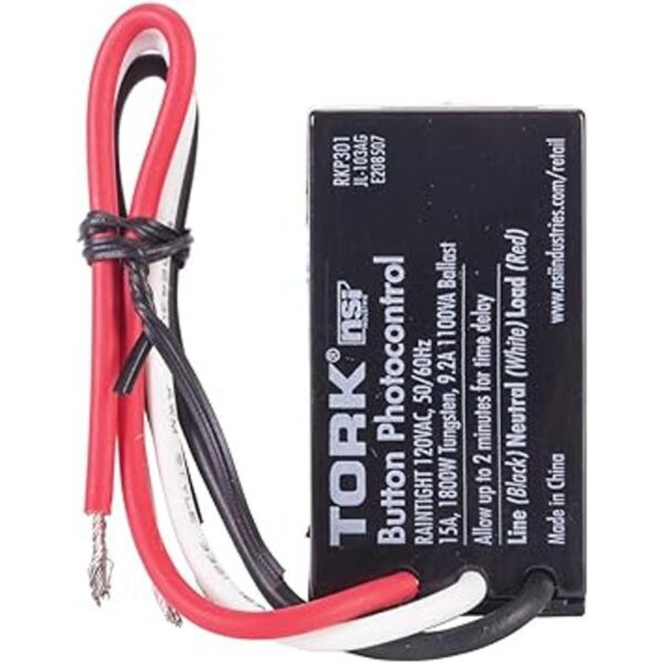 Tork rkp303 dusktodawn minibutton photocontrol