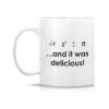 Taza divertida de Retreez I Ate Some Pie And It Was_2