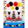 Threemart Guirnalda para decoración de cumpleaños color_6