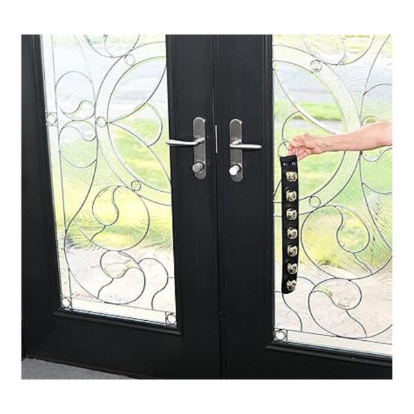 HomeX Campanas colgantes de oro para decoración navideña y_3