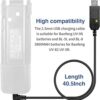 Baofeng Cable cargador USB de 0.098 in con luz indicadora_4