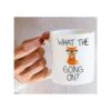 Taza divertida de Retreez con texto en inglés What the_6
