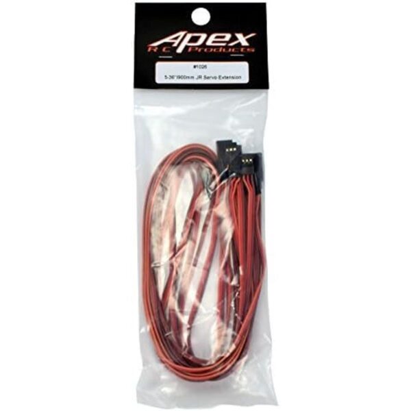 Apex RC Productos Jr estilo 36900 mm servo Extension 5_3