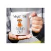 Taza divertida de Retreez con texto en inglés What the_5