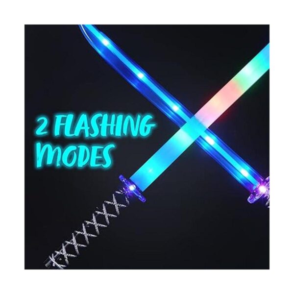 JOYIN Toy 2 Deluxe Ninja LED Light Up espadas activado por_5