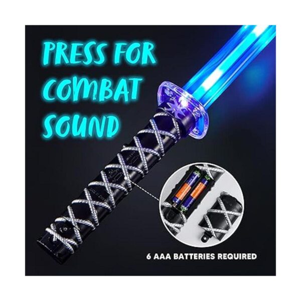 JOYIN Toy 2 Deluxe Ninja LED Light Up espadas activado por_3