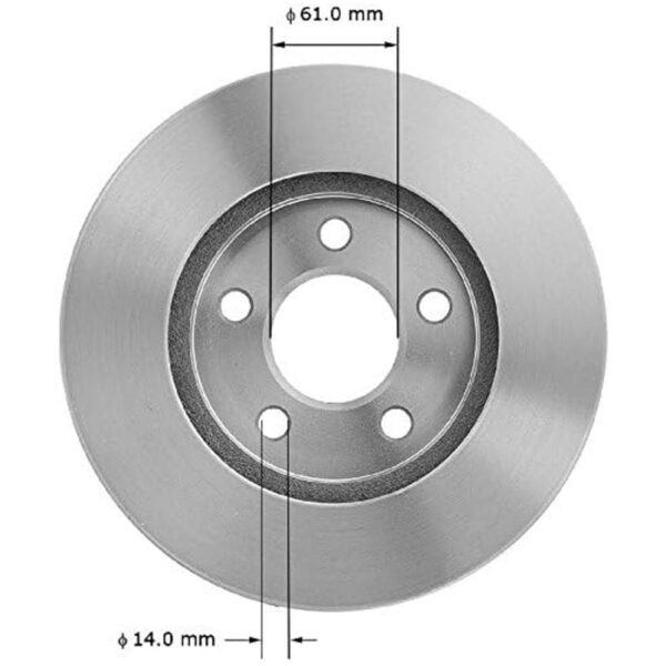 Bendix Rotor de freno PRT5063_3