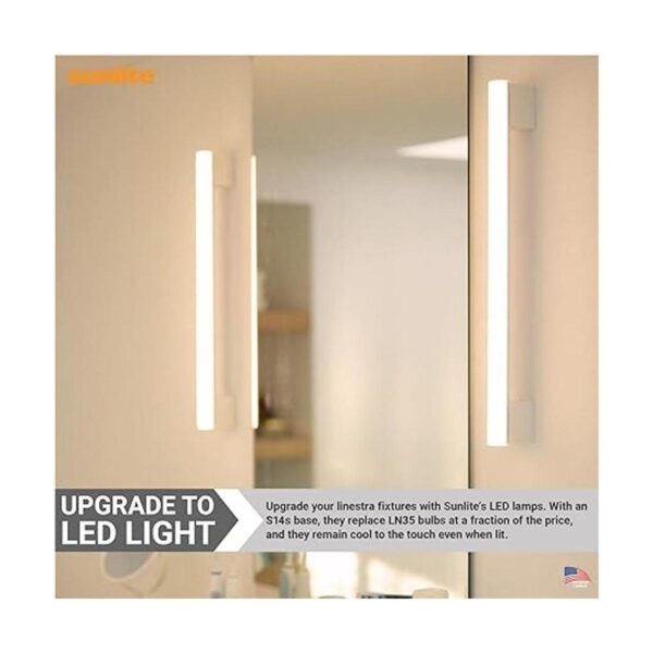 Sunlite 53149su LED 120 V 5 W linstra lámpara S14s Base_4