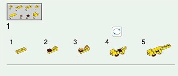 LEGO Minecraft Minifigure Ocelot Animal de Sets 21125_2