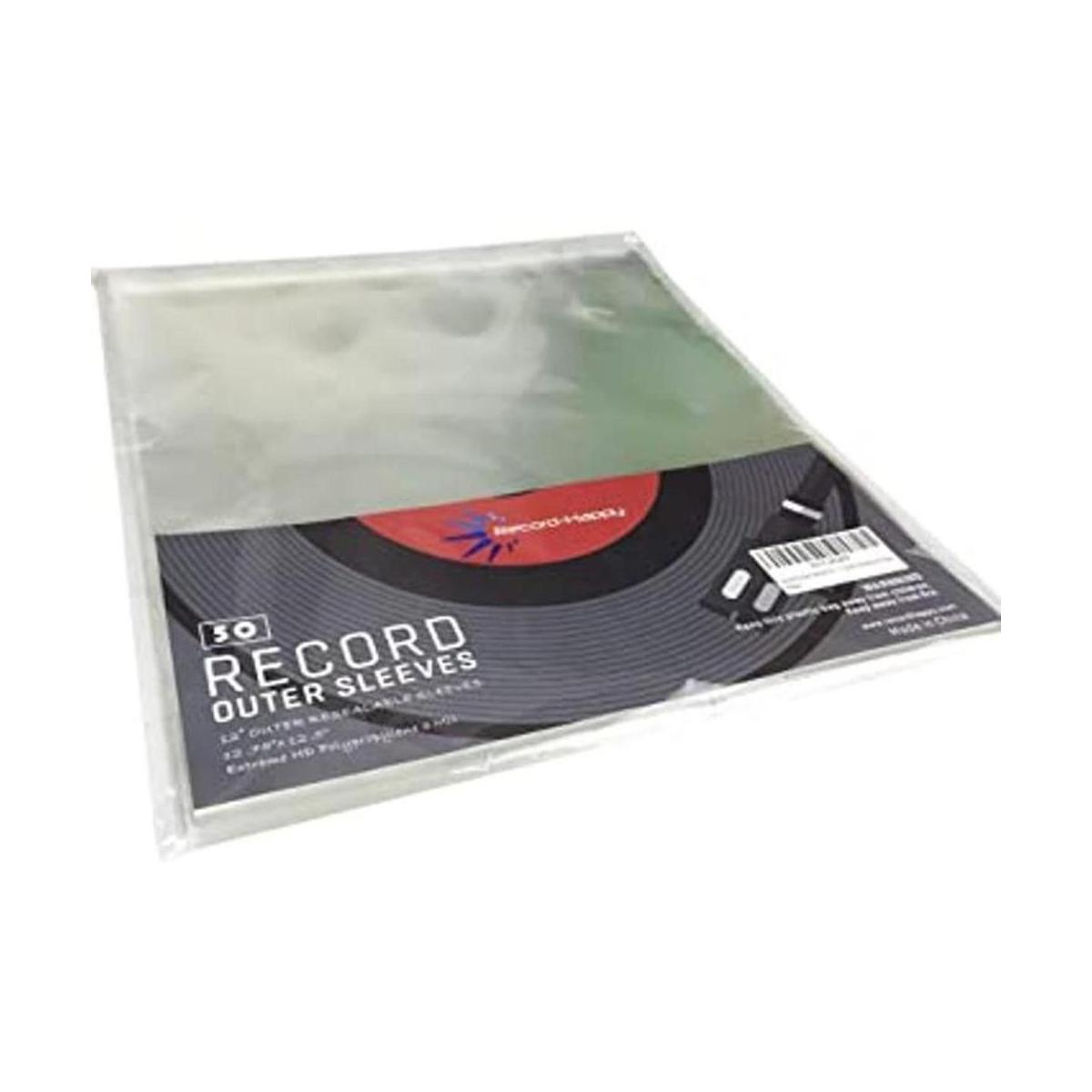 Fundas exteriores para discos de vinilo sin neblina