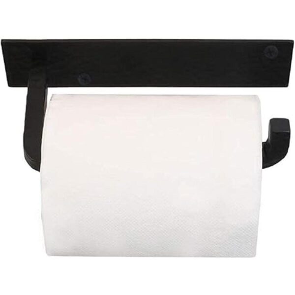 Soporte de papel higiénico de hierro forjado hecho a