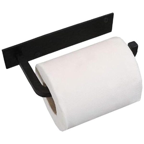 Soporte de papel higiénico de hierro forjado hecho a
