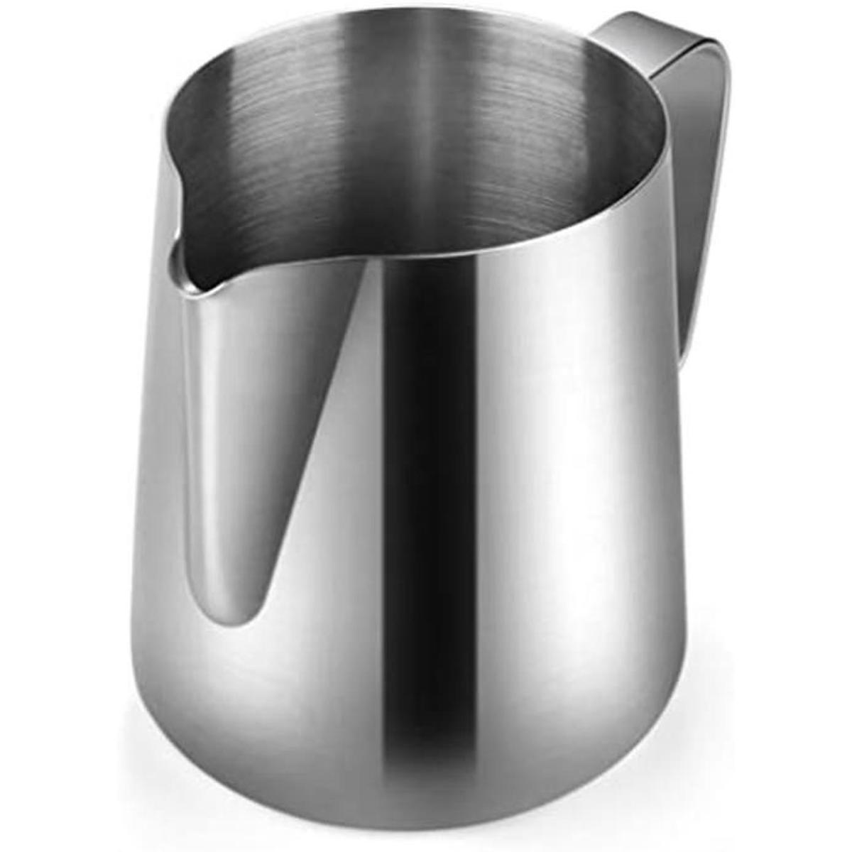 Flexzion Jarra espumadora de leche taza espumadora de